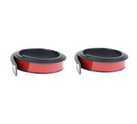 Garde-Boue Elargisseurs Élargisseurs Ailes Passages Roue Voiture Protection Lèvre Garde Boue Protection Carrosserie 1,5 M Élargisseurs Ailes Universels(4.3cm 2pcs)