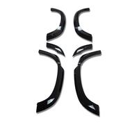 Garde-Boue Elargisseurs Pour Land Pour Rover Pour Defender 110 2020 Kit Passages Roue Étendus Élargisseurs D'ailes Protection Larges(Glossy Black)