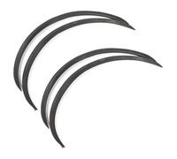 Garde-Boue Elargisseurs Pour Mazda 3 6 CX-5 CX-7 Garde Boue Élargisseurs Ailes Avec Autocollants 73 Cm 29'' Extension Latérale Protection Passages Roue Voiture(Carbon Fiber black)