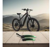 Garde-boue en polypropylène pour vélos de route, conservent leur forme et leur fonctionnalité au fil du temps (vert)