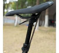 Garde-boue en silicone avec ajustement réglable conçu pour VTT et vélo de route Convient pour tige de selle avec plusieurs gammes de voyage (L)