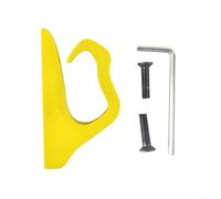 Garde-boue et crochets de sac pour scooter compatibles avec M365 Pro Pro 2 conçus pour les trajets et les voyages avec nylon ABS renforcé pour une résistance aux vibrations (jaune)