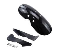 Garde-Boue Garde-boue Avant De Moto Garde-boue Café Racer Pour Scrambler 400 800(Bright Black)