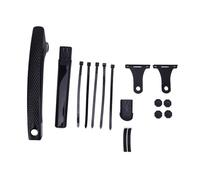 Garde-boue HPZIHUIT universel arrière et avant réglable, bavette extensible à fixation rapide pour vélo de route