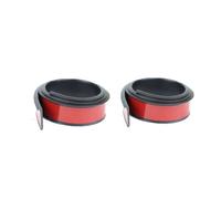 Garde-boue Lèvre Corps Protecteur Couverture Garde-boue 1,5 M Universal Auto Fender Flares Voitures de roue Voitures Extenseur Arc Sourcils Arche de roue Garniture Fender (couleur : 4,3 cm 2 pièces)