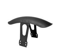 Garde Boue Moto Garde-Boue Avant De Moto en Fer, Style Rétro, Noir/Argent, Accessoires pour CG125 Couvre Garde Boue Moto