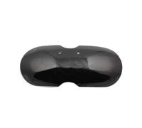 Garde-Boue Moto pour Triumph Bonneville T100 T120 Garde-Boue Avant Court pour Moto Carénage Protection Anti-éclaboussures Noir/Rouge(Brilliant Black)