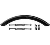 Garde-boue compatible porte-bagages Ortlieb Quick Rack ( Noir / 38 mm )