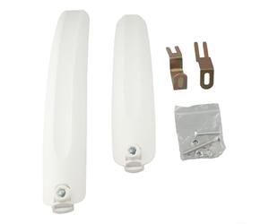 Garde-boue pliable pour vélo 14/16/20 pouces, détachables colorés à dégagement rapide pour garde-boue pour petite roue (blanc)