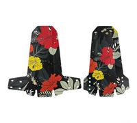 Garde-boue pliable pour VTT avec quatre trous d'installation avant réglables et fixation par sangle pour une fixation stable sur terrains accidentés (D)