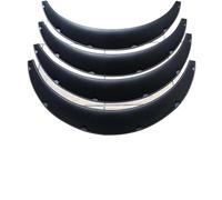 Garde-boue Pour Auto 4 Pièces 3.5 "/90mm Universel Flexible Voiture Garde-boue Évasés Extra Large Corps Passages De Roue