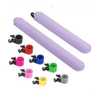 Garde-boue pour Fender avec capacité de pliage compacte et plage d'ajustement pour roues de vélo de 35,6 à 55,9 cm (violet)