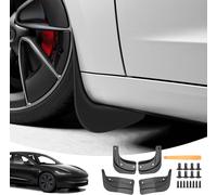 Garde-Boue Pour Tesla Model 3 Highland, Bavettes Avant Et Arrière Avec Vis De Montage, Pare Boue Anti-Éclaboussures Pas Besoin De Percer, Model 3 2024 2025 Accessoires [4 Pièces][Voi6173134]