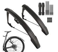 Garde-Boue Pour Vélo De Bicyclette,Bavette Ajustable pour Cyclisme | Ensemble de Bavettes de Boue pour Vélo | Pour le Cyclisme les Déplacements Domicile-Travail le Récréatif et la Conduite par Te