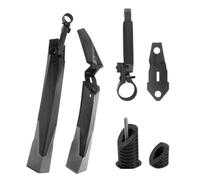 Garde-Boue pour VTT | Réglable avec Libération Rapide | À Accrochage Rapide Réglable à Couverture Complète pour Roues Et Fourches Électrique Route