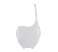 Garde-Boue Pour YZ 125 250 250F 450F Pour WR YZF 2006-2014 Plaque D'immatriculation De Motocross Nom Avant Croix Moto En Plastique(Blanc)