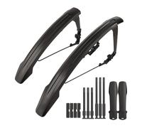 Garde-boue réglable pour vélo | Bavettes garde-boue avant et arrière pour VTT, trajet, vélo de loisir, équitation par temps humide