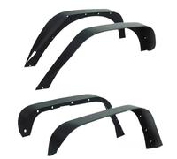 Garde-Boue Roue Voiture Pour Jeep Pour Wrangler JK JKU 2007-2018 Élargisseurs D'ailes Avant Et Arrière, Doublures De Roues Tout-terrain, 4 Pièces