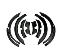 Garde-Boue Roue Voiture Pour Tesla Pour Model Y 2021+ Élargisseurs D'ailes De Voiture Sourcils Roue Larges ABS Passages Accessoires(ABS Matte black)