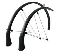 Garde-boue SKS Bluemels B45 noir pour vélo sur route - Avant et arrière - 28 pouces