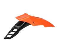 Garde Boue Splash Garde-Boue Avant De Motocross Universel pour La Plupart des Motos(Black Orange)