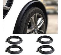Garde-Boue Universel de 1,5m Extension de Garde-Boue de Roue de Voiture Extension de Fusées éclairantes Auto Bande de Garniture de Sourcil de Pneu pour Protecteur de Voiture et Décoration, 4 Pièces