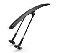 Garde-boue universels réglables pour vélo, avant et arrière - Noirs