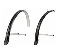 Garde boue vélo noirs 28 pouces 51 mm Towny Polisport ( Noir / 51 mm )