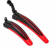 Garde Boue Velo pour Cannondale | Set 2 Pièces en PP Garde-Boue Avant & Arrière avec Vis Portable Multi-Position Réglable Protection Complète Épaissie Élargie