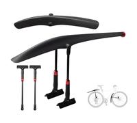 Garde Boue Vélo pour Kona Wheelhouse Where Wozo Zing Zing Deluxe Zing Supreme,Protection Contre Les éclaboussures Avant Et Arrière Réglable Démontage Rapide Garde Boue Accessoires Cyclisme