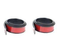 Garde Boue Voiture Garde-boue Universel Pour Garde-boue 1.5M Couvercle De Protection Du Corps Évasements Garde-boue Passages Roues Voiture Arc D'extension D'aile Sourcil(3.5cm 2pcs)