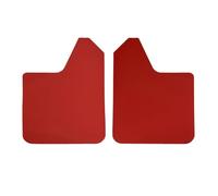 Garde Boue Voiture pour Focus St RS SE Mk2 MK3 Mk3.5 MK4 2 3 4 ST170 ST225 ST250 Ensemble Garde-Boue Rouges Garde-Boue pour Élargisseurs d'ailes Auto Bavettes(2pieces-Set Red)