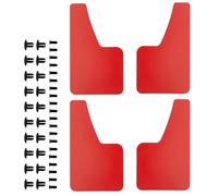 Garde Boue Voiture pour Suzuki pour Jimny SJ20 JA12 JB23 JB33 JB43 JB53 JB64W JB74W Sierra Splash Garde-Boue Garde-Boue en Fibre Carbone Auto Bavettes(Red)