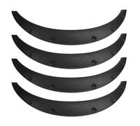 Garde-Boue Voiture Universel 3.5 "/90mm Flexible Voiture Garde-boue Fusées Extra Large Corps Passages De Roue 4 Pièces Bavettes