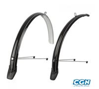 GARDE BOUE VTC 26" POLISPORT TOWNY A TRINGLES 51MM NOIR (PR) - 5604415086151