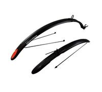 Garde boue VTC 28"" Polisport Colorado City 2 tringles noir - Adulte Mixte -