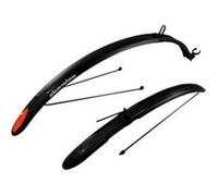 Garde boue vtc 28 polisport colorado city 2 tringles noir (pr) noir G