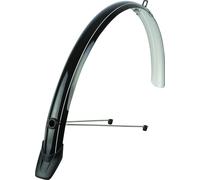 POLISPORT 8628200001 - Garde-Boue Avant et arrière modèle Towny 2 pièces pour vélos de Trekking et vélos urbains avec Roues de 28" de Couleur Noir