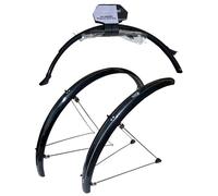 Garde Boue VTC 28'' Strong a tringles 48mm Noir (pr)