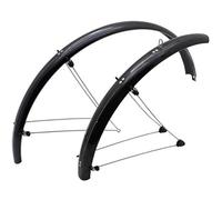 Garde boue vtc/vtt 26'' strong a tringles 54mm noir (pr) noir