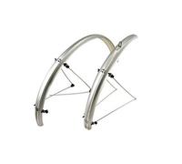 Garde boue vtc/vtt 26'' strong a tringles 54mm argent (pr)