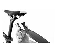 GARDE BOUE VTT AR 16'' à 29" POLISPORT S-MUD NOIR (SUR RAIL DE SELLE) LONGUEUR