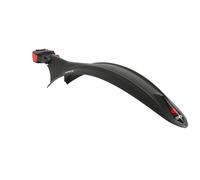 Polisport Rear Mudguard Cross Country Evo 26 "/27,5"/29"-Seat Post mounting Garde-Boue Adulte Unisexe, Noir, Taille Unique