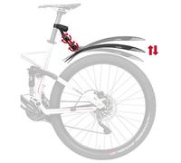 GARDE BOUE VTT AR 27.5"-29" ZEFAL DEFLECTOR RM90+ RESINE NOIR POUR PNEU MOINS