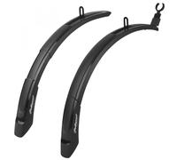 GARDE BOUE VTT-CITY TRINGLES 20-24'' POLISPORT EXPANDER NOIR LARGEUR 55mm