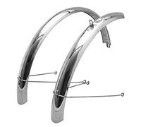Garde Boue VTT-City tringles 26-650b p2r INOX Argent 60mm (Paire) Livre avec Jeu de tringles