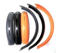 Garde Boue VTT Garde-Boue de vélo 24/26/20" x 4.0 for pneus Larges, Ensemble de Garde-Boue for vélo électrique Pliable, Accessoires de Cyclisme VTT Garde Boue Velo(Grey 24x4.0)
