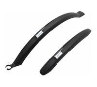 Garde boue VTT - Nevada - Noir - 26-28 pouces - Pour V-brake - Paire