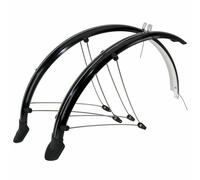 Garde boue vtt tringles 24" p2r country plastic noir largeur 56mm (paire)