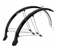 Garde boue vtt tringles 24 country plastic noir largeur 56mm (paire)